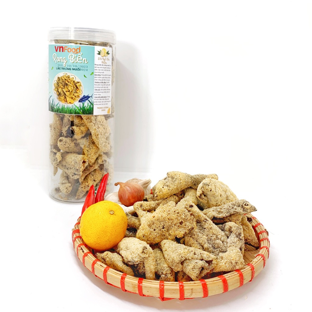 Rong Biển Lắc Trứng Muối 200-250Gr Rong Biển Trứng Muối | Anh Béo VNFoods