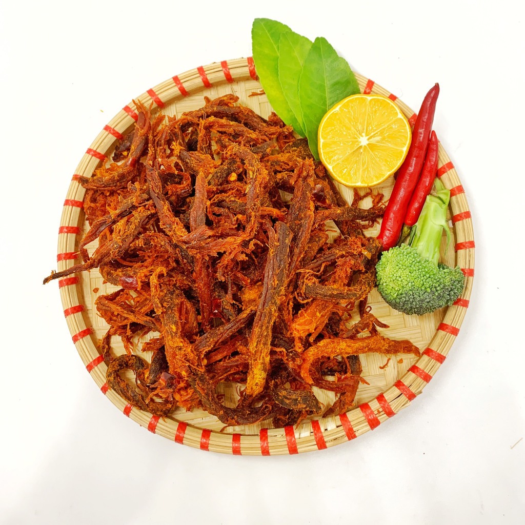 Khô Bò Xé Sợi Tây Nguyên Hũ 300-500G 100% Thịt Bò Tươi VnFood