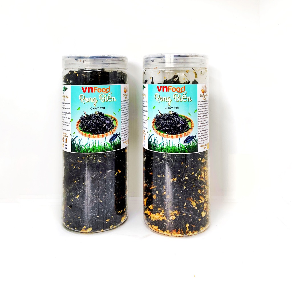 Rong Biển Cháy Tỏi 200-250Gr Rong Biển Sấy Giòn | Anh Béo VNFoods