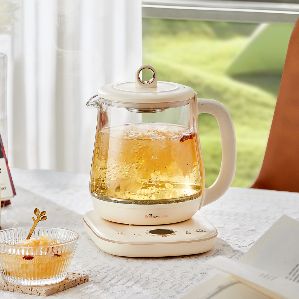 Ảnh Ấm Đun Pha Trà 1.5L Siêu Tốc Bear YSH-E15M1 - Hàng Chính Hãng 1