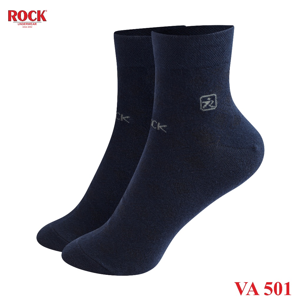 Set 3 Đôi tất nam cao cấp cổ cao ROCK UNDERWEAR VA 501, ngăn mùi, thấm hút, kháng khuẩn