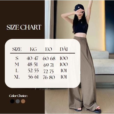 Quần Ống Rộng Suông Dáng Siêu Dài Cực Tôn Dáng Mẫu Mới Hottrend Bán Chạy Top 1 Hàn Quốc M23