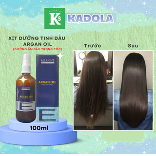 Xịt dưỡng tinh dầu Argan Oil Dưỡng ẩm sâu bên trong tóc 100ml chính hãng
