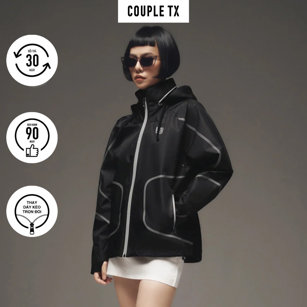 Ảnh Áo Khoác Công Nghệ Nữ Couple TX X-Jacket Version 4 WOP 2049 trượt nước, đi mưa phiên bản giới hạn 10 tính năng 3