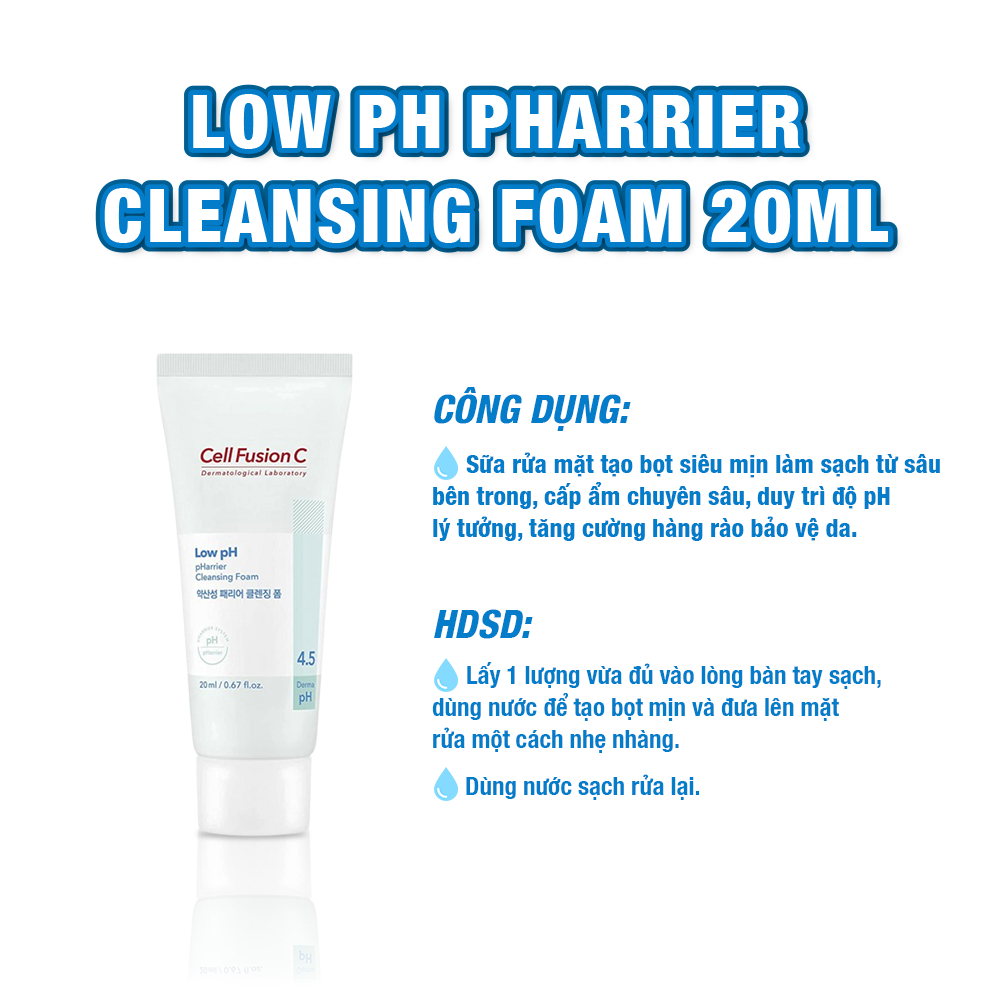 Ảnh Bộ Chăm Sóc Da 4 Bước Tăng Cường Hàng Rào Bảo Vệ Da & Cấp Ẩm Low pH Miniature Kit 3