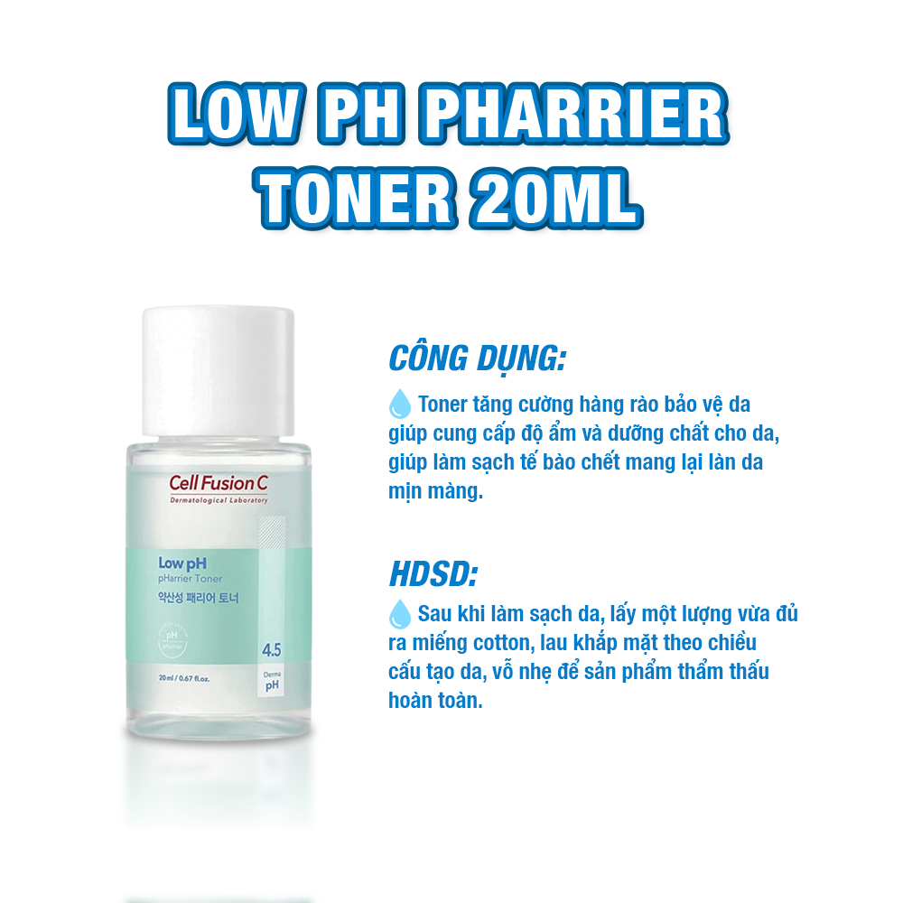 Ảnh Bộ Chăm Sóc Da 4 Bước Tăng Cường Hàng Rào Bảo Vệ Da & Cấp Ẩm Low pH Miniature Kit 4