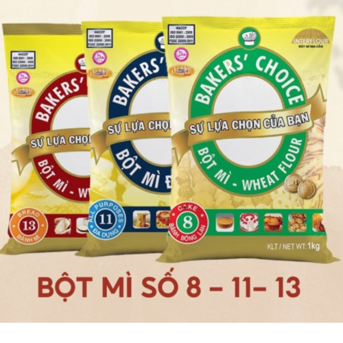 Bột Mì Bakers' Choice Số 8 11 13 làm bánh bông lan, bánh mì, làm bánh cho  gia đình, kinh doanh | Shopee Việt Nam