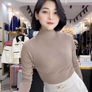 B10 Áo Giữ Nhiệt Cao Cổ Chất len Gạo Co Giãn Tốt Full Hộp Giấy Phương Linh Underwear