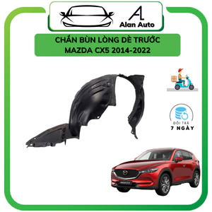 Chắn bùn lòng dè trước xe Mazda Cx5 2014 đến 2022. Lòng dè Nhựa dẻo chắn bùn hốc bánh