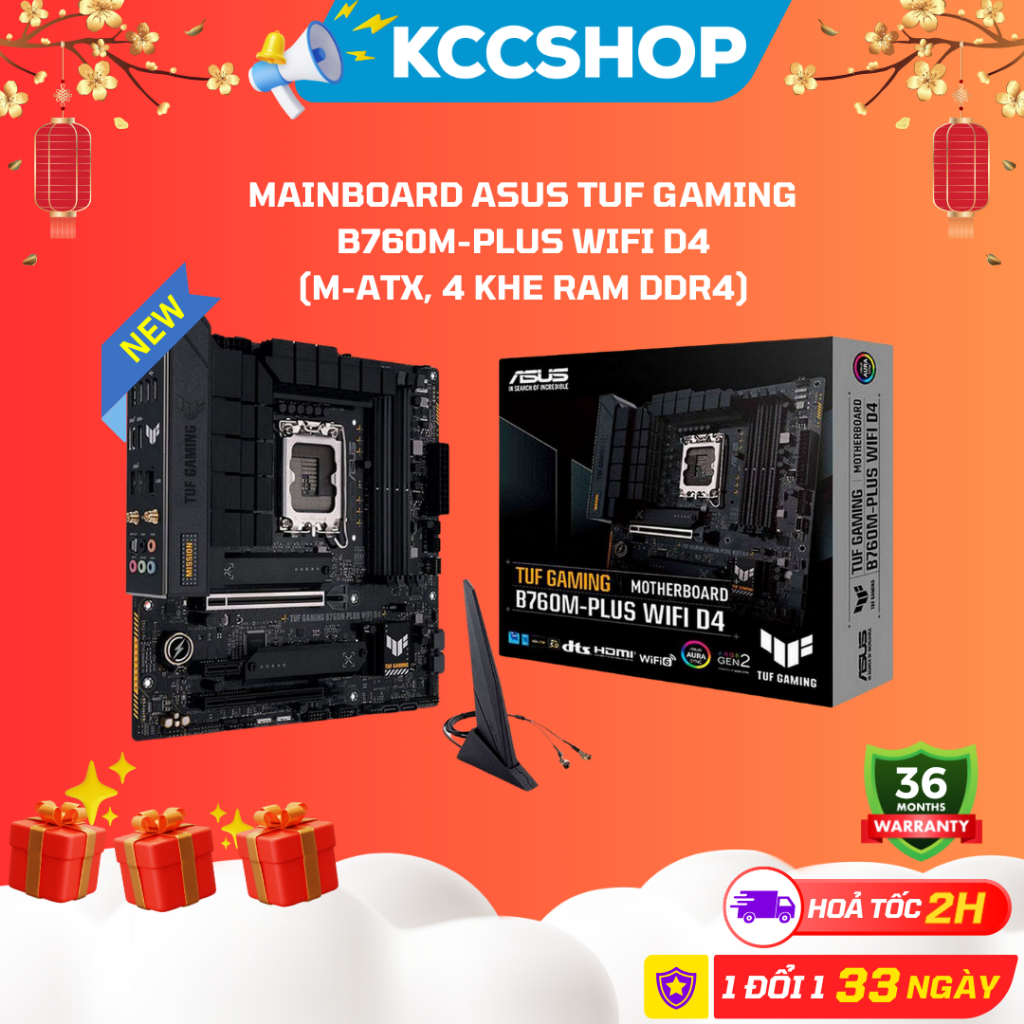 Mainboard Asus Tuf Gaming B760m Plus Wifi D4 Ddr4 Shopee Việt Nam