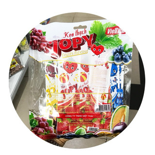 Thạch cây dài hoa quả Yopy Việt Thái túi 770g