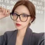 Kính mắt râm mát nữ nam,mắt kính không độ phong cách Hàn Quốc chống tia bức xạ và ánh sáng xanh ABICA 555