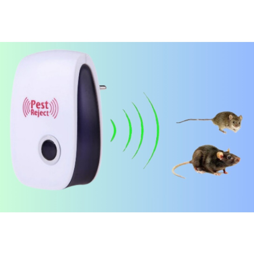 Máy Đuổi Côn Trùng - Thiết Bị Đuổi Côn Trùng Pest Reject - Máy Đuổi Chuột, Dán, Kiến An Toàn Tuyệt Đối Trong Sinh Hoạt
