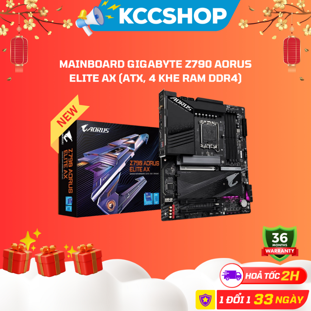 Mainboard Gigabyte Z790 AORUS ELITE AX DDR4 Shopee Việt Nam