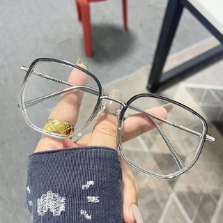 Kính giả cận cao cấp mắt vuông không độ chống tia UV và ánh sáng xanh phong cách Hàn Quốc siêu hot HANASO 557