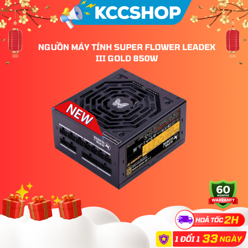 Nguồn máy tính Super Flower Leadex III Gold 850W ( SF-850F14HG ...