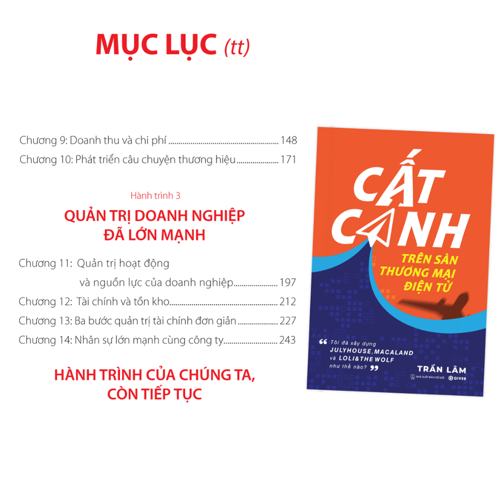 Ảnh Sách - Cất Cánh Trên Sàn Thương Mại Điện Tử - Tôi đã xây dựng JulyHouse, Macaland và Loli & The Wolf như thế nào? 3