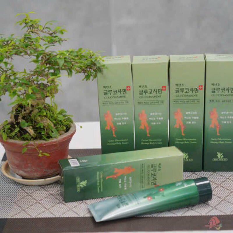 DẦU LẠNH HÀN QUỐC GLUCOSAMI, GIAMR ĐAU NHỨC XƯƠNG KHỚP, CỎ, VAI,GÁY