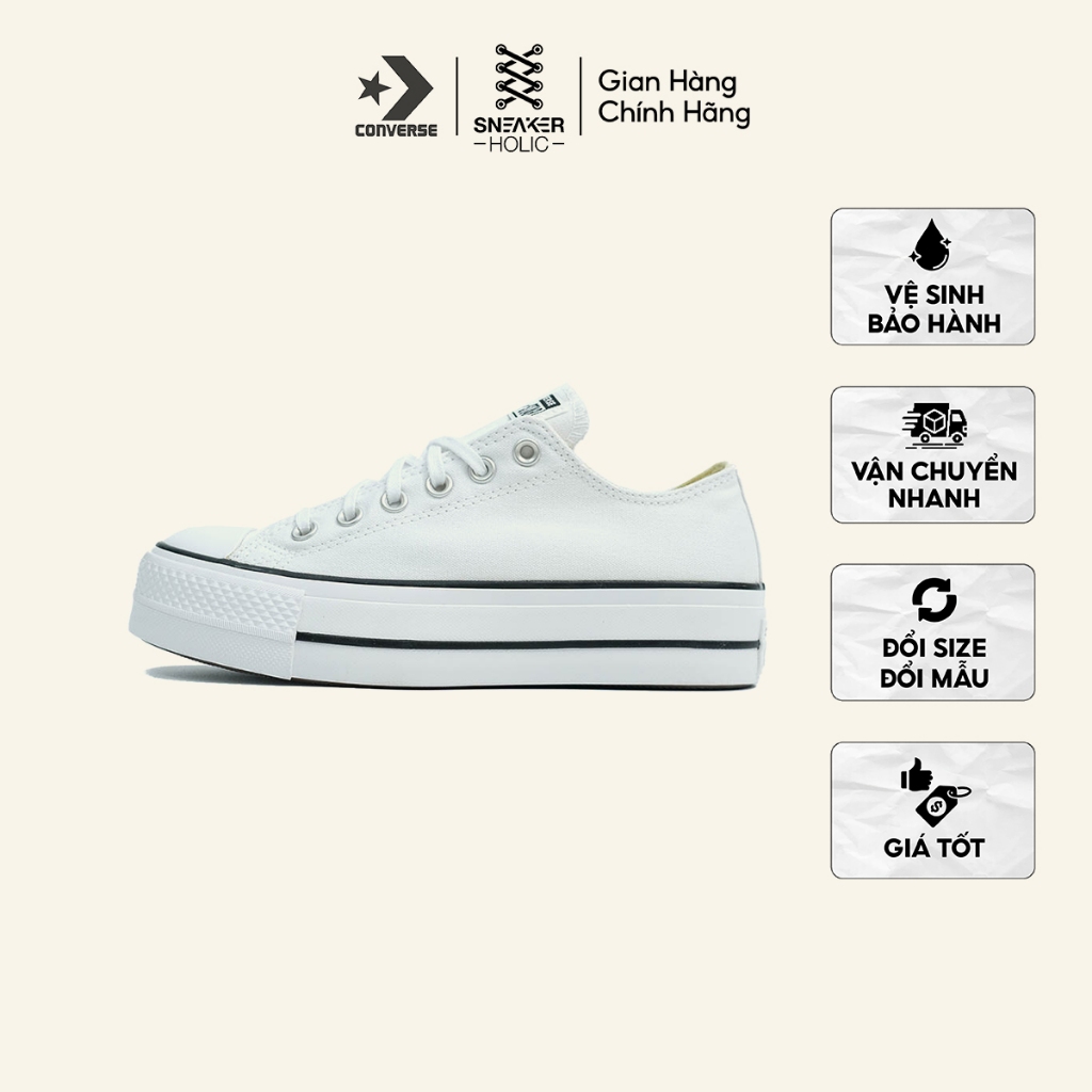 Giày Sneaker Nam/Nữ CONVERSE Chuck Taylor All Star Lift - 560251C - Cổ ...