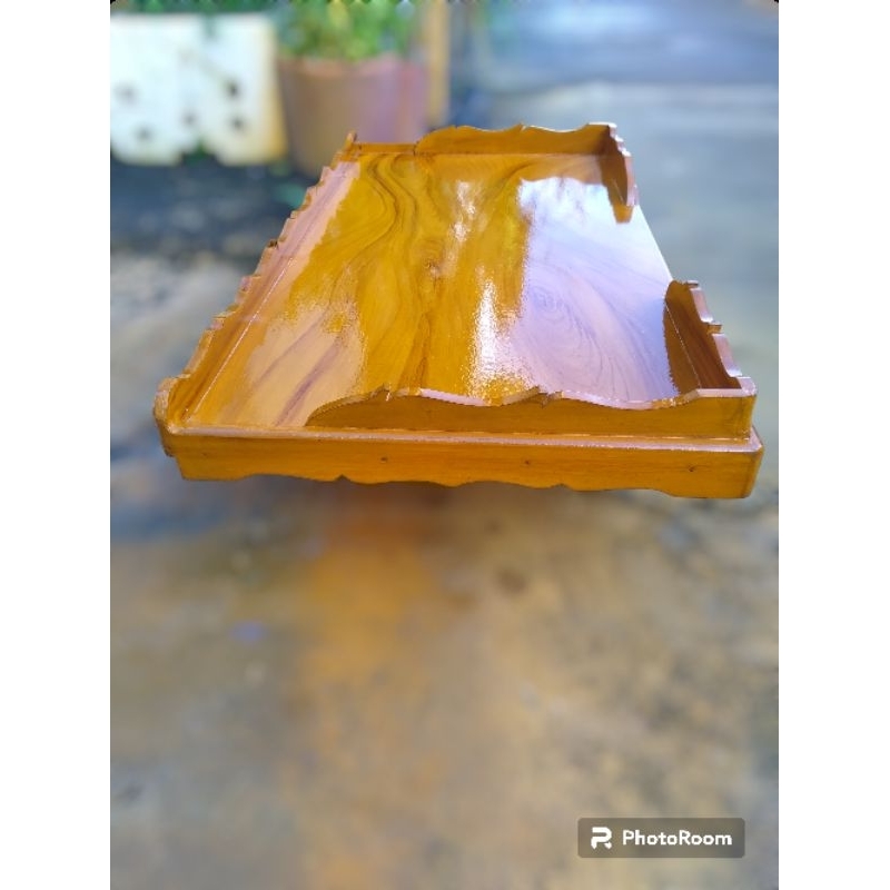 Kệ, bàn thờ treo tường bằng gỗ 80x40