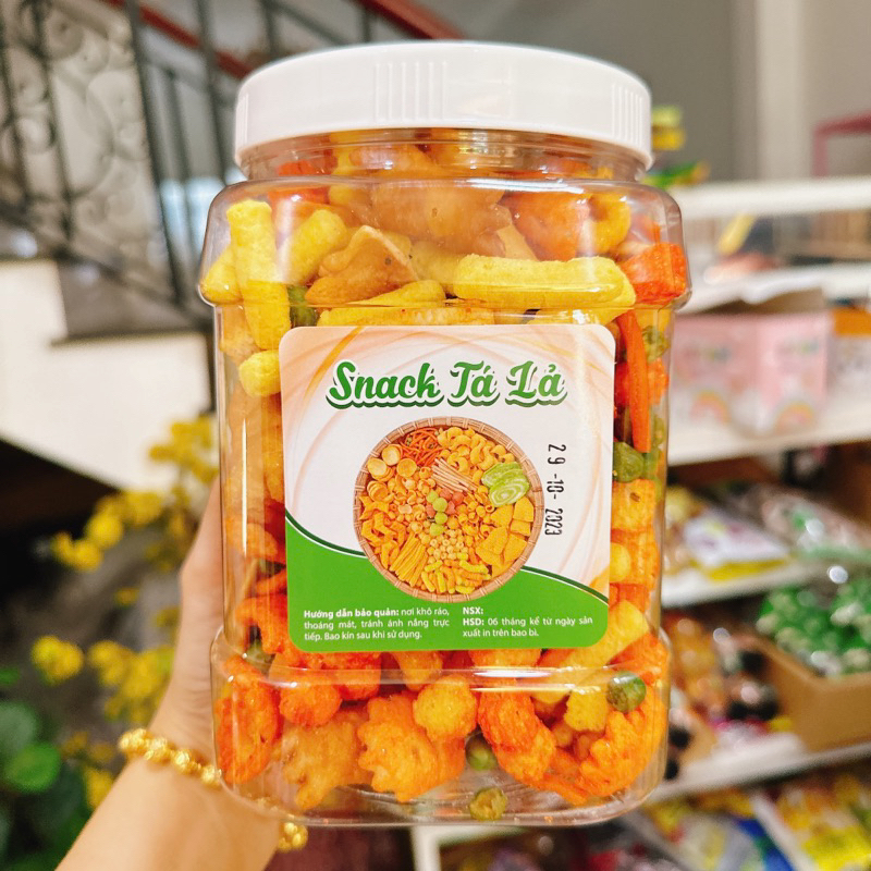 Bim Snack Tá Lả hộp pet 250gr/400GR