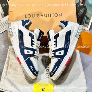 Louis Vuitton Trainer #54 Signature 'Blue/White' - 1AANEZ