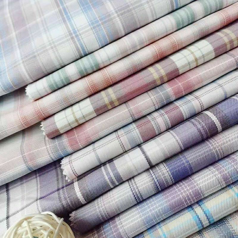 Vải caro JK 100% poly may chân váy xếp ly đồng phục học sinh | Shopee ...