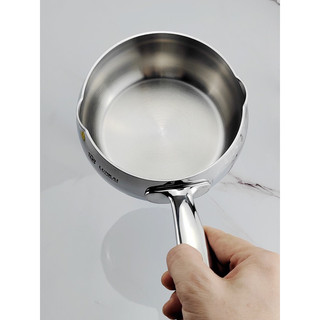 Nồi Quánh Lunkai [56] inox 316NDT, 12cm có nắp, đa năng nấu đồ ăn dặm chiên rán L56