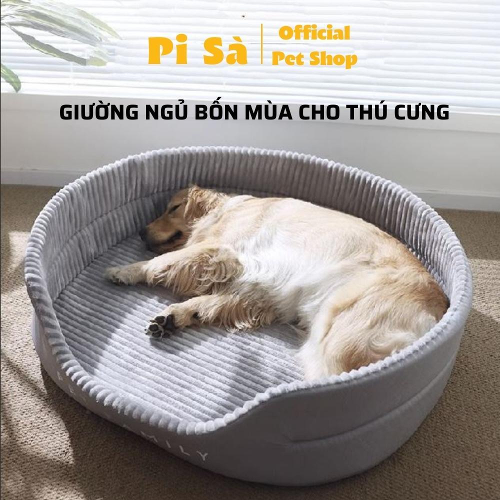 Giường ngủ cho chó mèo 4 mùa | Ổ nằm cho chó mèo cỡ lớn | Chuồng đệm ...