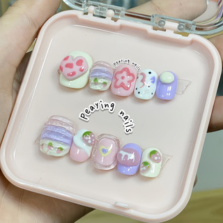 Nailbox nặn gel nổi form ngắn dễ thương