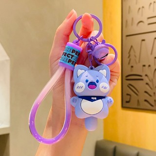 Móc Khóa Mèo Doodle MEILI STORE