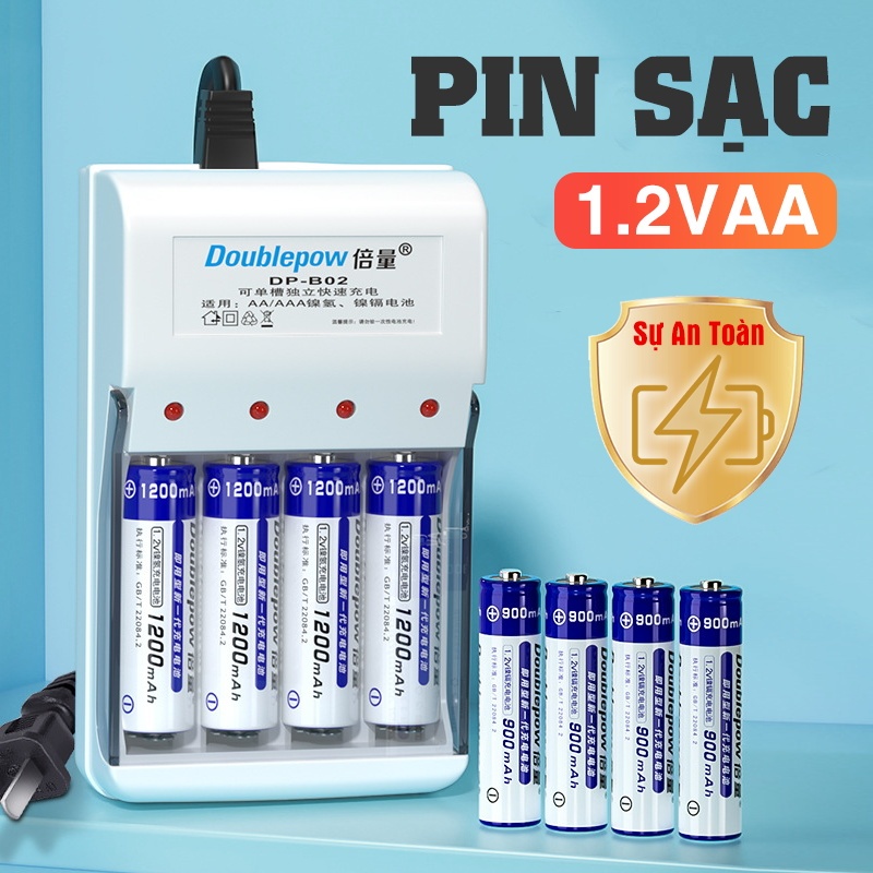 Pin s c aa 1 2v 1200mah ng t khi y n b o th ng minh an to n s c