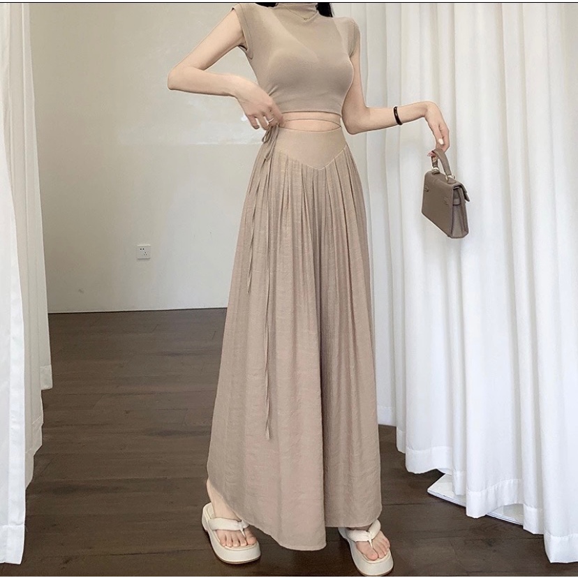 M108-Quần đũi ống rộng phong cách Hàn Quốc