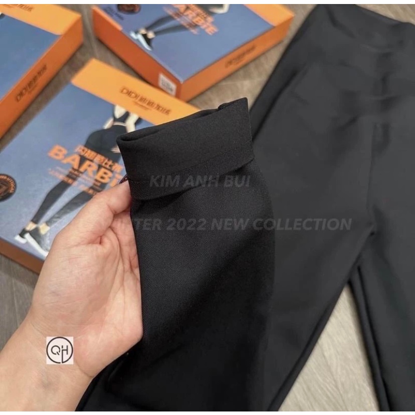 Quần legging cạp cao 6cm gen bụng chất umi hàn cao cấp
