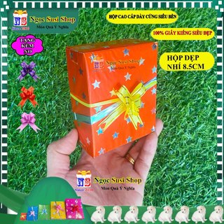 [TẶNG NƠ] HỘP QUÀ TẶNG DẸP CHỮ NHẬT GIẤY KIẾNG LOẠI DÀY ĐỦ SIZE - HỘP QUÀ GIẤY KIẾNG DẸP QUÁ ĐẸP