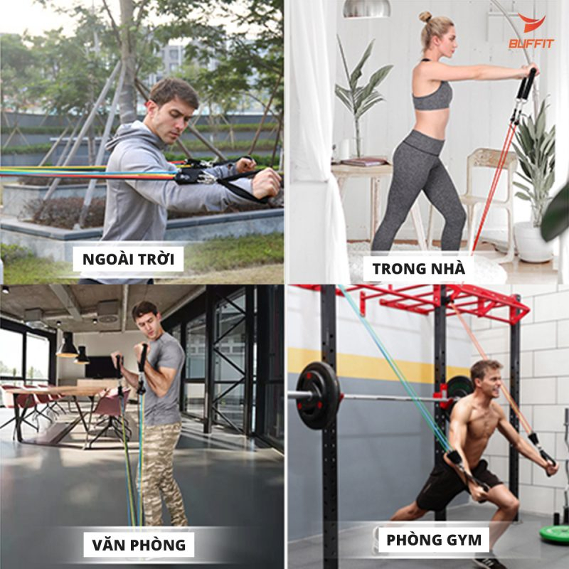 🚚SHIP TOÀN QUỐC🚚Dây Tập Gym Kéo Vai Sau, Trước cho cả chân và đùi