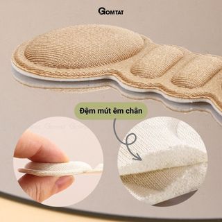 [MUA 5 TẶNG 2] Miếng lót giày chống rộng GOMTAT, miếng dán gót giày có lớp keo siêu dính - GOT-MAO-9002