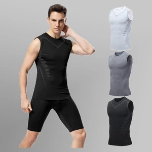 Áo Ba Lỗ Body Giữ Nhiệt Nam Họa Tiết Khỏe Khoắn, Áo Tank Top Nam Tập Gym, Chạy Bộ, Đá Bóng, Bóng Rổ, Đạp xe cho nam