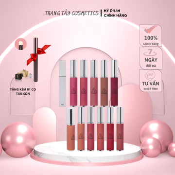 HÀNG CÔNG TY Son Kem lì 3CE Hazy son bùn 3ce Lip Clay 4g