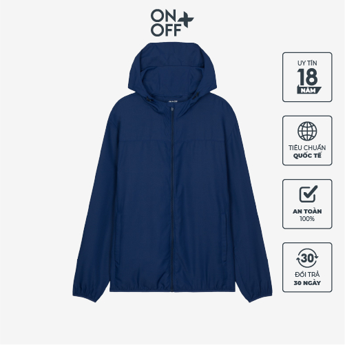 Áo khoác 5 in 1 Nam siêu nhẹ ONOFF chống thấm nước, chống bụi – H17TJ20079