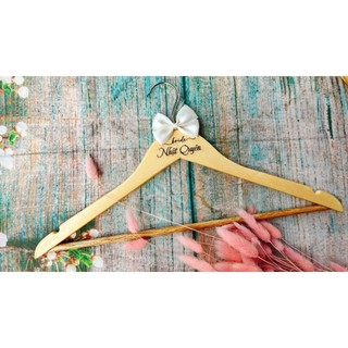Móc Gỗ Wedding Gift | Khắc Tên Cô Dâu Chú Rể ( 1 cái)