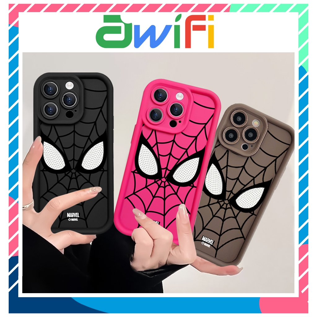 Ốp lưng iphone camera viền cao đôi mắt 6/6s/6plus/7/8/plus/x/xs/11/12/13/14/15/pro/max/plus/promax - Awifi Case A3-8