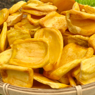 THUYTIENFOOD Mít Thái Sấy Giòn – Snack Trái Cây Ăn Vặt – Túi 200gr/400gr – Giòn Tan Thơm Ngọt Tự Nhiên