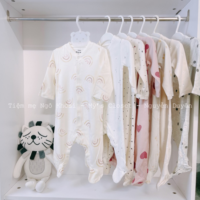 [MD66]❤️12/18-18/24M-2/3Y❤️YAMPY, ZY, CASTRO❤️bodychip/áo liền thân dài tay cho bé yêu NGÔ KHOAI MỲ