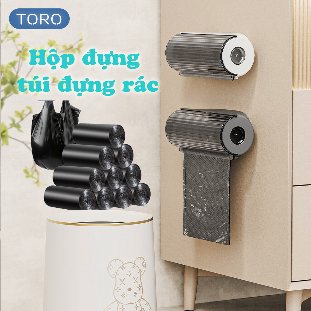 Đựng túi rác gắn tường chất liệu nhựa PP cao cấp giúp việc xử lý và bảo ...