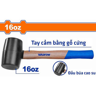 ĐỒ NGHỀ WADFOW Búa cao su đen 220g , 450g WMB7301 , WMB7302