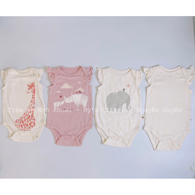 [MD47] baby G body suit cánh tiên/ ngắn tay cho bé yêu NGÔ KHOAI MỲ