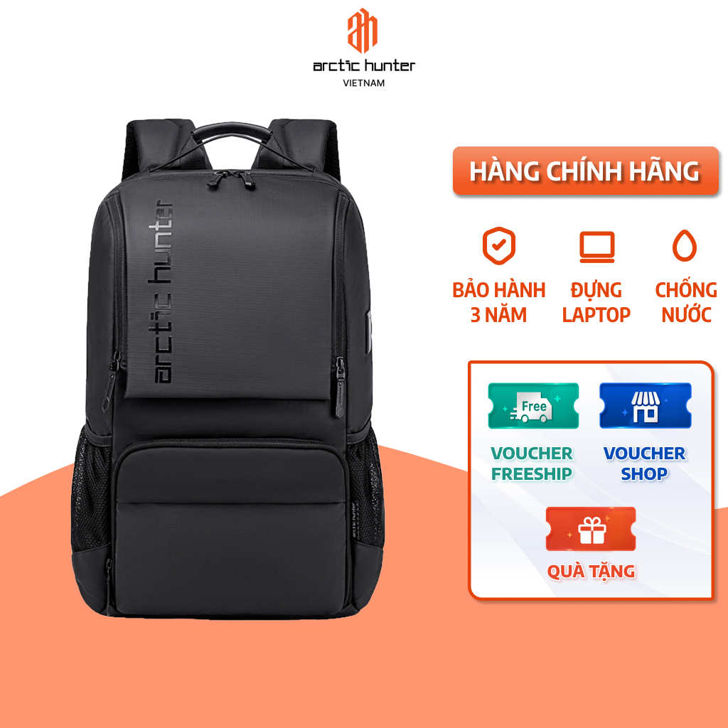 Balo laptop Arctic Hunter B00532 chống thấm nước 14.1 inch sức chứa lớn ...