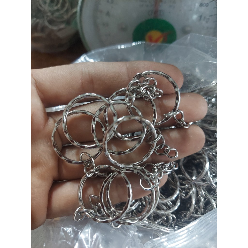 khoanh móc khóa combo 100 chiếc