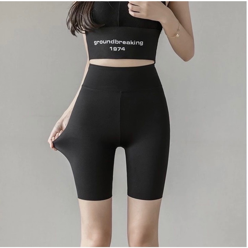 M115-Quần Legging Ngố Cạp Cao Gen Bụng siêu Hack Dáng